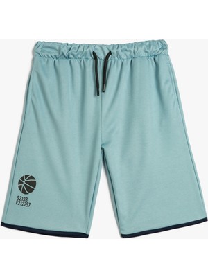 Basketbol Şort Beli Bağlamalı Cepli