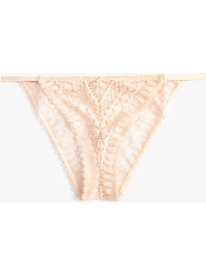 Koton Brazillian Külot Dantelli Normal Bel