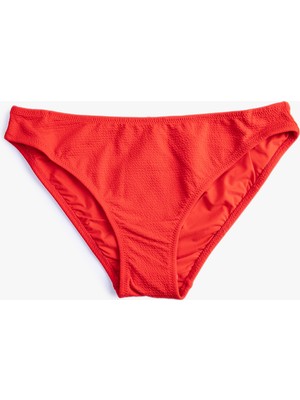 Koton Bikini Altı Basic Normal Bel Dokulu