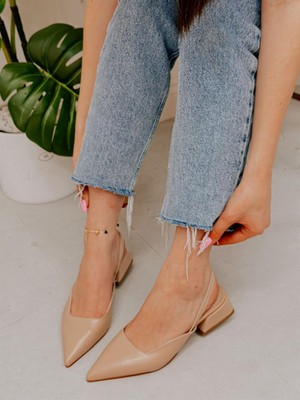 Erva'nın Butiği Nude Cilt (Terry) Kadın Babet