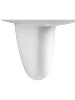 Vitra Arkitekt Büyük Yarım Ayak - Lavabo Destek Ayağı Beyaz - 6174L003-0162