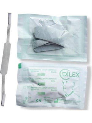 Dilex Trakeostomi Sabitleme Bandı Medium - 10 Adet