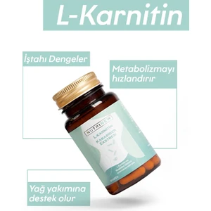 Vitamins Karabiber Extreli L-Karnitin  30 Kapsül