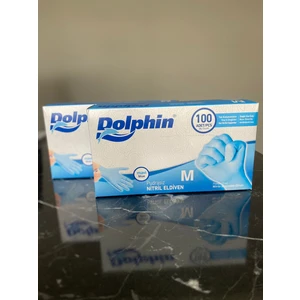 Mavi Nitril Eldiven Pudrasız M 20 Pk x 100 Adet Koli