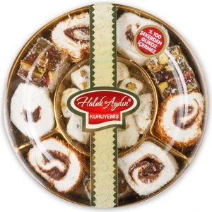 Haluk Aydın Kuruyemiş 4 Çeşit Karışık Lokum 230 G