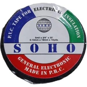 Soho Elektrik Bandı-Siyah
