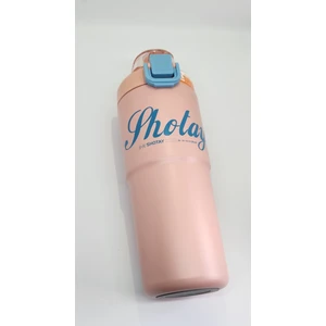 ST-8133 Pembe 750ML Çelik Çift Başlıklı Termos Matara