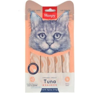 Ton Balıklı Somonlu Likit Kedi Ödülü 5X14  gr