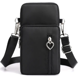 Yeni Cep Telefonu Çantası Kadın Messenger Çantası Asılı Boyun Para Çantası Dikey Çantası Yeni All-Mwatch Mini Küçük Crossbody Bag (Yurt Dışından)