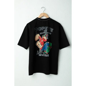 Wolters Outdoors Erkek Temel Reis ;)  Oversize Baskılı Pamuklu Bisiklet Yaka Kısa Kollu T-Shirt