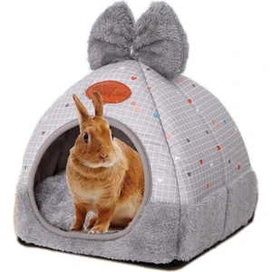 Bow Katlanır Kedi Kulübesi - Yarı Kapalı (Yurt Dışından)