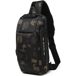 Mensch Erkek Göğüs Çantası Trendy Marka Spor Messenger Çanta (Yurt Dışından)