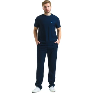 Wio Uniform Ceres- Erkek Likralı Lacivert Üniforma Takım