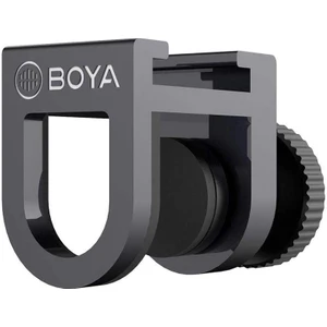 BY-C12 Telefon Mini Aksesuar Bağlantı Aparatı, Siyah