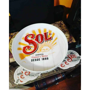 Sol Cerveza Servis Tepsisi