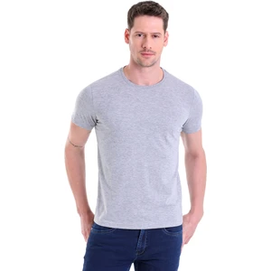 Düz Regular Fit 100% Pamuk Bisiklet Yaka Tişört