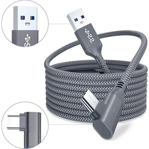 Oculus Quest Link Vr Kablosu Typ-C  Usb-A Data Aktarım  ve Şarj  Kablosu 5 Metre