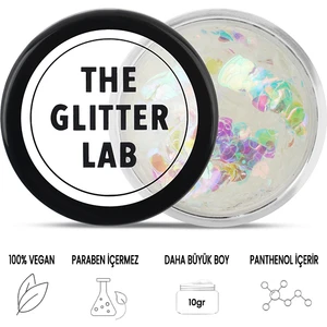 The Glitter Lab - Lovely Ghost - Parlak Jel Formlu Glitter ~10 gr