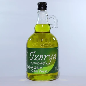 izorya Natürel Sızma Mut Zeytinyağı Galon Cam Şişe 1 lt