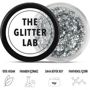 The Glitter Lab - Blinding Diamond  - Parlak Jel Glitter ~10 gr