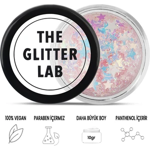 The Glitter Lab - Jel Formlu Parlak Glitter - Yougurt Galaxy ~10 gr