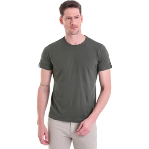 Düz Regular Fit 100% Pamuk Bisiklet Yaka Tişört