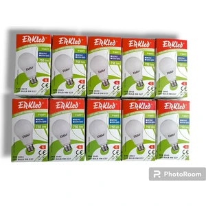 Erkled 10'lu 9W Tasarruflu Ampul