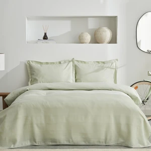 Karaca Home Aurora %100 Pamuk Kopanaklı Tek Kişilik Pike Takımı Mint