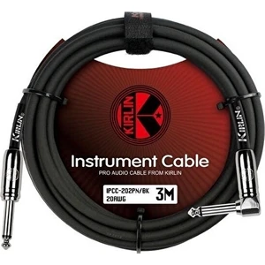 Kırlın IPCC-202PN-3M-BK / 1/4" Mono Plug