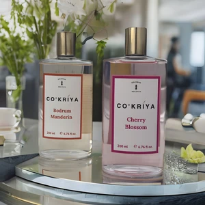 Co'kriya Bodrum Mandalina ve Japon Kiraz Çiçeği Kolonyası 2'li 200 ml ve 200 ml