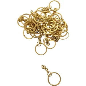 Ala Depo Anahtarlık Halkası Gold Renk 25 mm 50 Adet