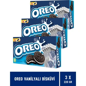 Vanilyalı Bisküvi 220 gr - 3 Adet 