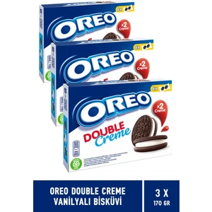 Double Creme Vanilyalı Bisküvi 170 gr - 3 Adet