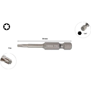 Ceta Form T10 x 50 mm Torx Bits Uç CB/824 (1 Adet)