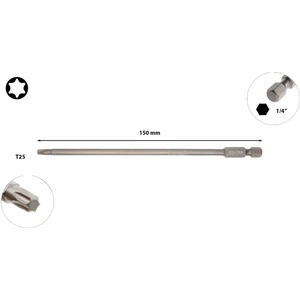 Ceta Form T25 x 150 mm Torx Uçlu Bits Uzun CB/8157 (1 Adet)
