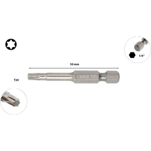 Ceta Form T20 x 50 mm Torx Bits Uç CB/826 (1 Adet)