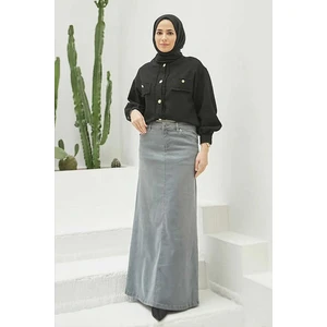 2254-KLASIK Etek Gri