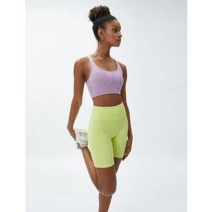 Basic Biker Spor Tayt