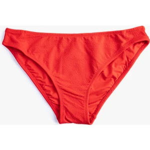 Bikini Altı Basic Normal Bel Dokulu
