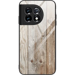 Oneplus 11 5g Ahşap Desen Anti-Fall Anti-Fone Temsilli Cam + Tpu Koruyucu Kılıfı (Yurt Dışından)
