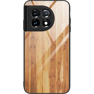 Oneplus 11 5g Ahşap Desen Anti-Fall Anti-Fone Temsilli Cam + Tpu Koruyucu Kılıfı (Yurt Dışından)