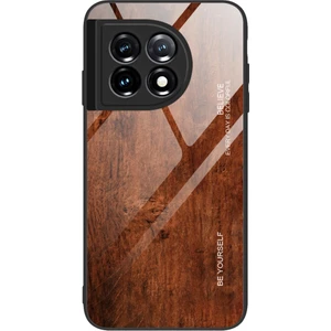 Oneplus 11 5g Ahşap Desen Anti-Fall Anti-Fone Temsilli Cam + Tpu Koruyucu Kılıfı (Yurt Dışından)