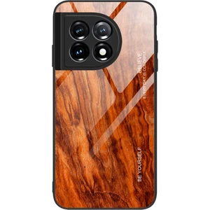 Oneplus 11 5g Ahşap Desen Anti-Fall Anti-Fone Temsilli Cam + Tpu Koruyucu Kılıfı (Yurt Dışından)