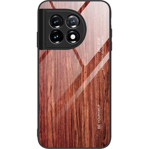 Oneplus 11 5g Ahşap Desen Anti-Fall Anti-Fone Temsilli Cam + Tpu Koruyucu Kılıfı (Yurt Dışından)
