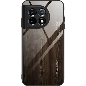 Oneplus 11 5g Ahşap Desen Anti-Fall Anti-Fone Temsilli Cam + Tpu Koruyucu Kılıfı (Yurt Dışından)