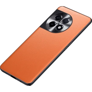 Oneplus 11 5g Pu Deri Kaplamalı Tpu + Pc Slip Olmayan Metal Lens Tasarım Koruyucu Telefon Kılıfı (Yurt Dışından)