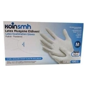 Pudrasız Eldiven 100'lü Paket - M