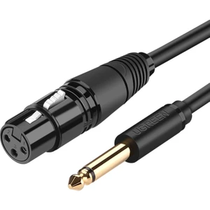 6.5mm Jack To Xlr Dişi Mikrofon Ses Bağlantı Kablosu 2 Metre