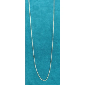 Hayalet Gümüş Zincir Gümüş Kolye Ince Zincir