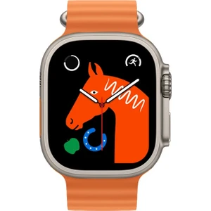 Watch 8 Ultra 49MM  Amax Ultra Akıllı Saat Nfc - Gps - Kablosuz Şarj Son En Üst Versiyon